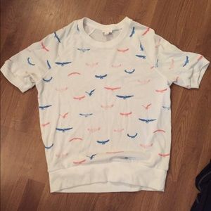 Lularoe Jane sweatshirt 3/4 arms